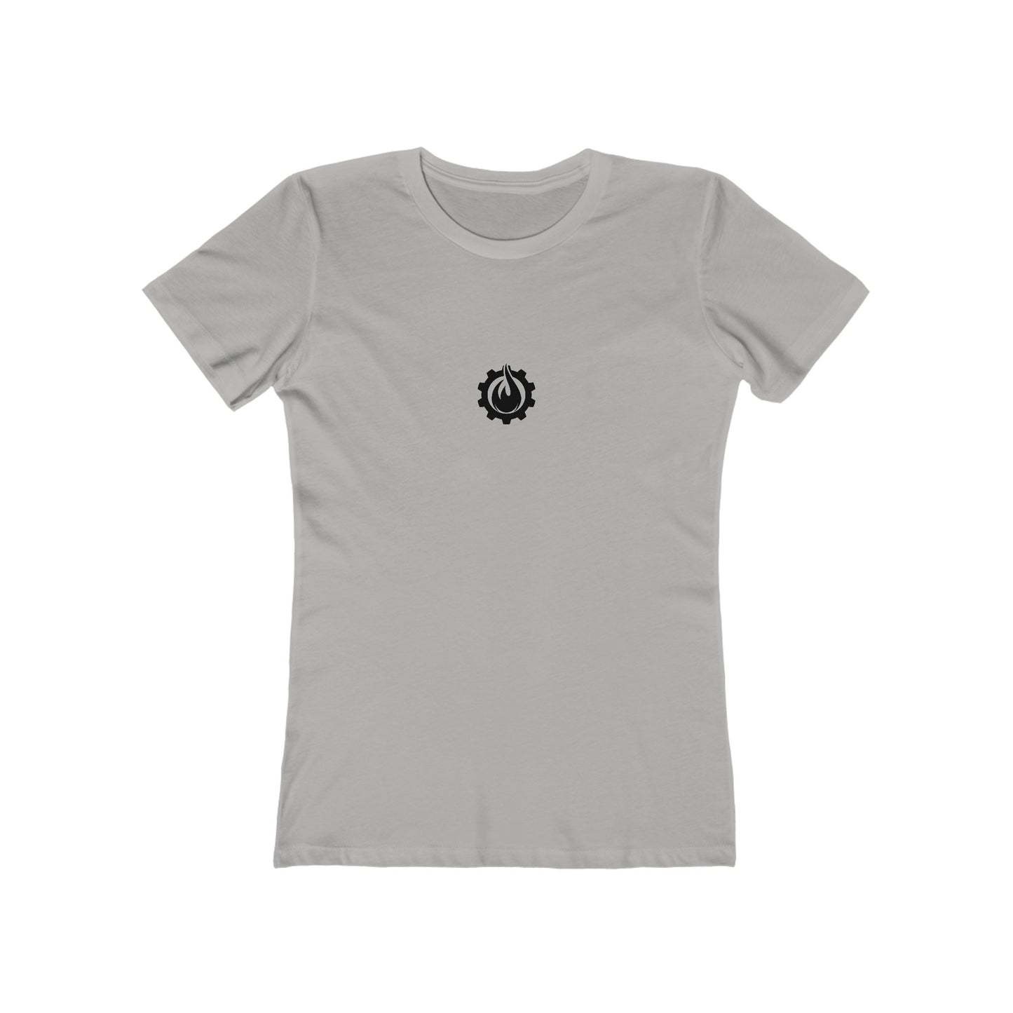 Fireball Gear - Flame &amp; Gear - Schwarz - Damen Slim Fit T-Shirt