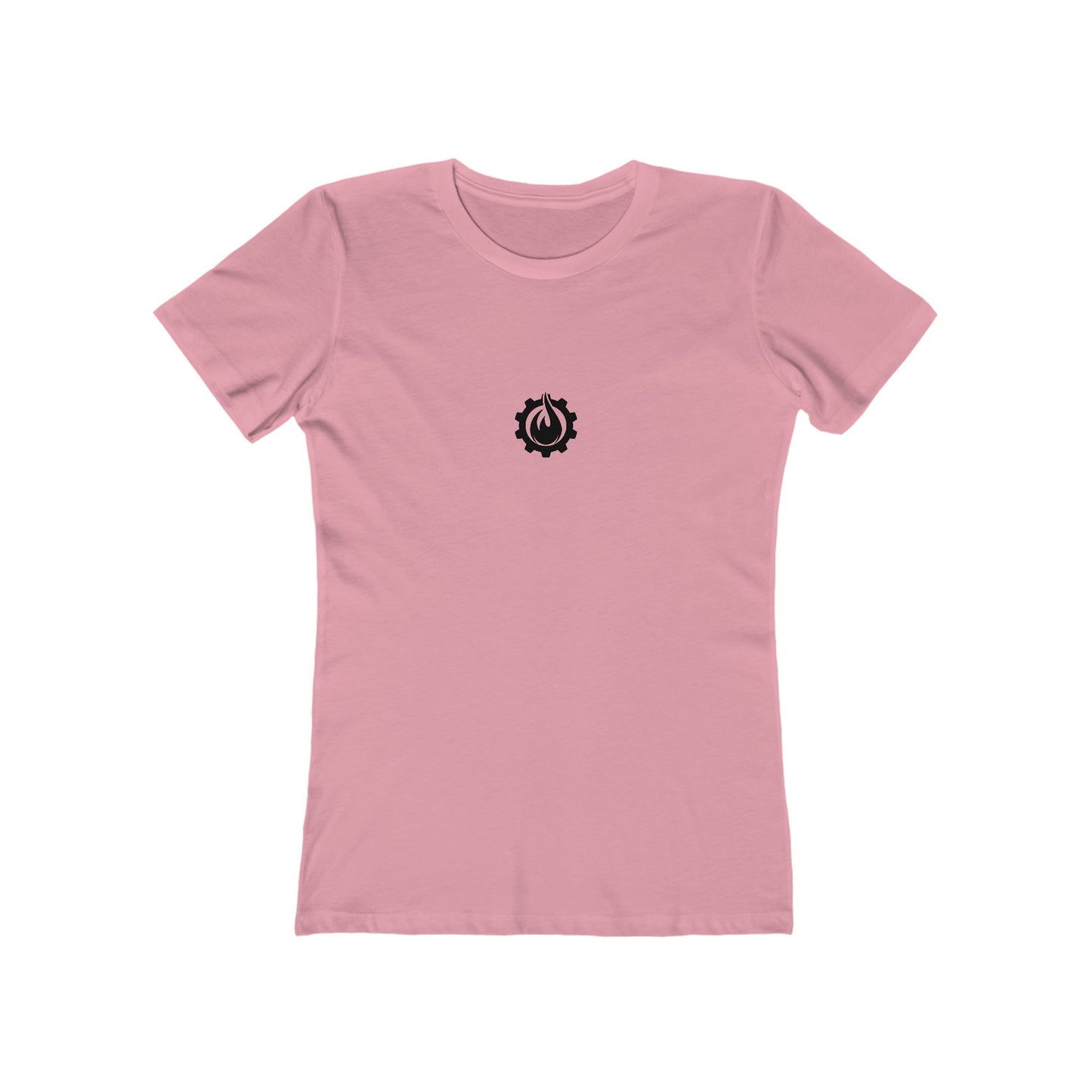 Fireball Gear - Flame &amp; Gear - Schwarz - Damen Slim Fit T-Shirt