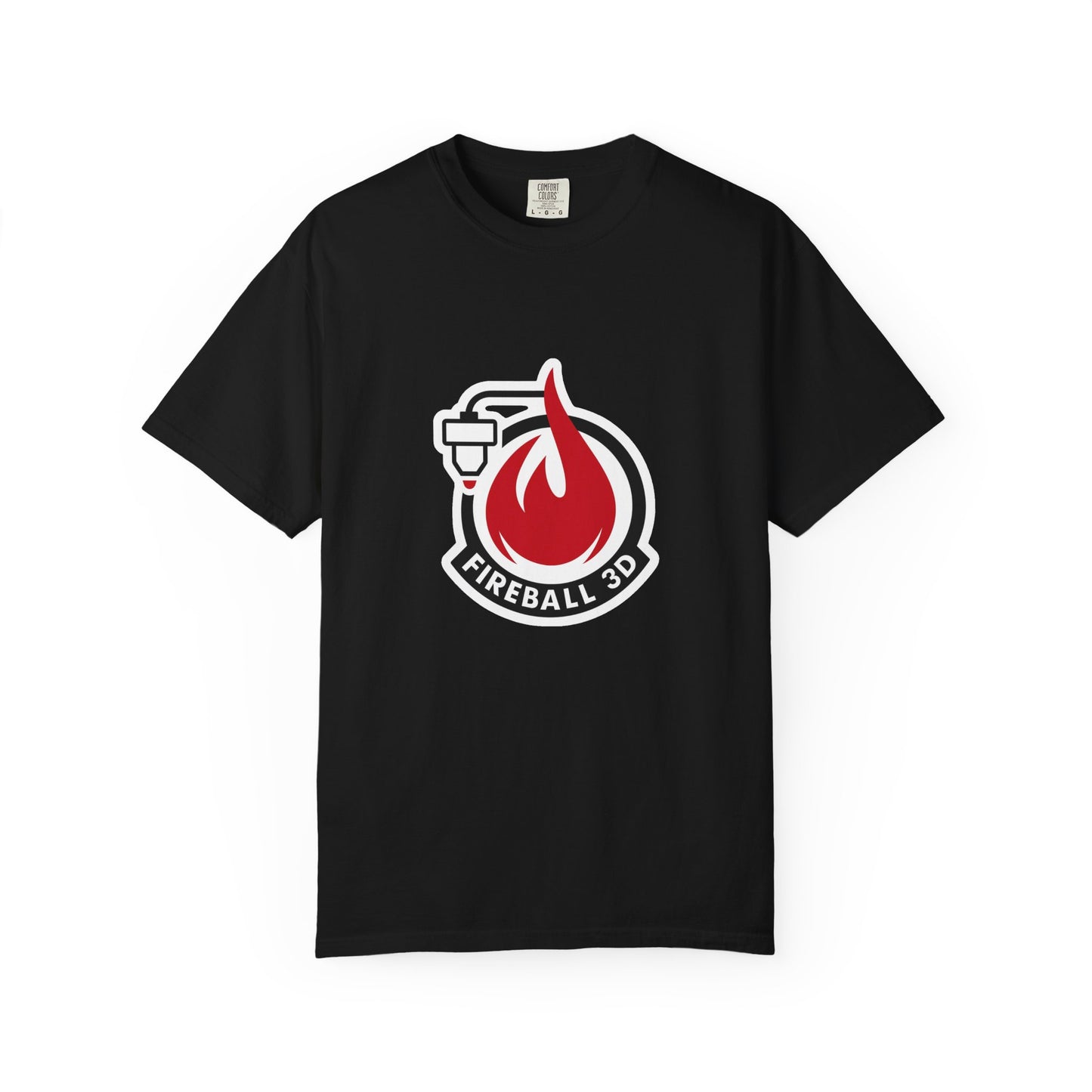 Fireball 3D v4.1 Outlined - T-shirt