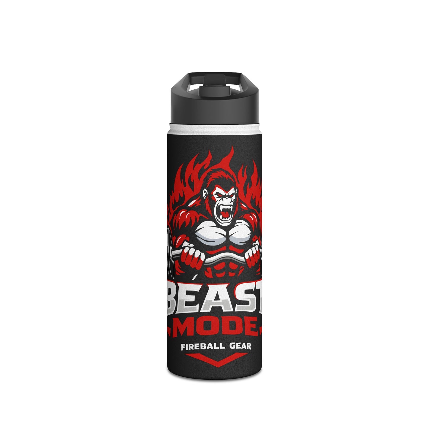 Beast Mode Stainless Steel Water Bottle