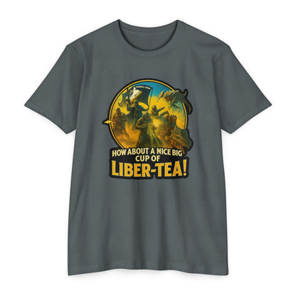 Hell Divers - Have a Nice Big Cup of LIBRA-TEA! - Gaming T-shirt