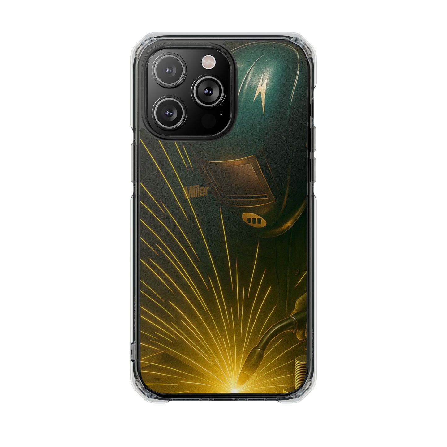 Miller Welder – Magnetische, transparente iPhone-Hüllen