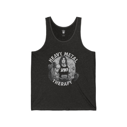 Heavy Metal Therapy - Unisex Jersey Tank Top