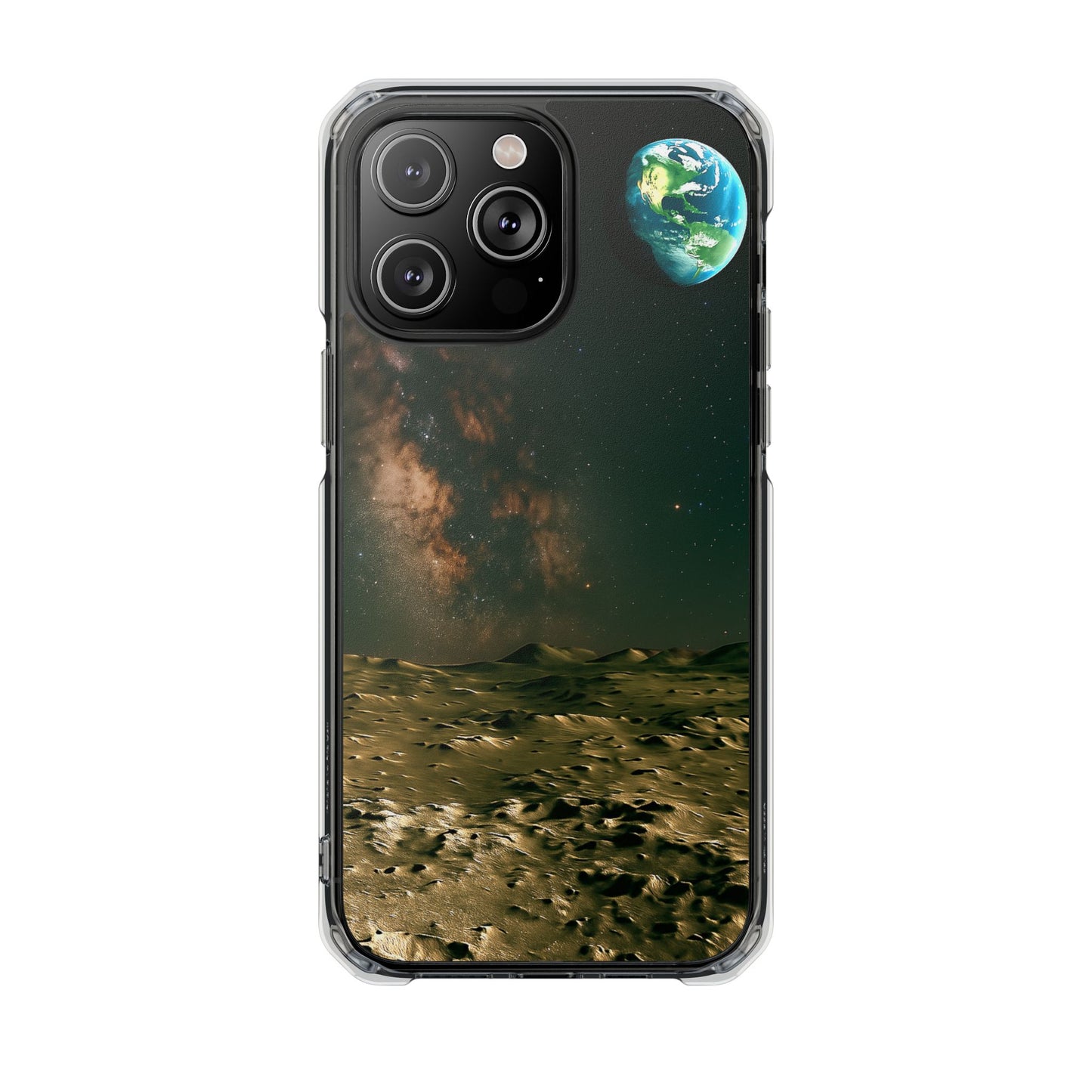 Standing on the Moon – Magnetische, durchsichtige iPhone-Hüllen
