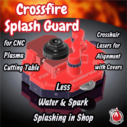 Crossfire Splash Guard and Laser Targeting